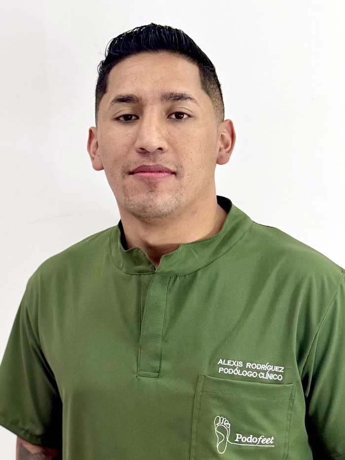 Alexis Rodríguez, podólogo clínico