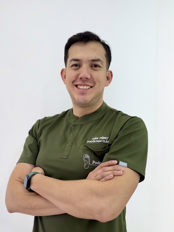 Iván Pérez, podólogo clínico